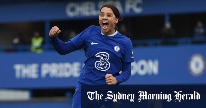 Sam Kerr set to make Chelsea return after 20 months on sidelines