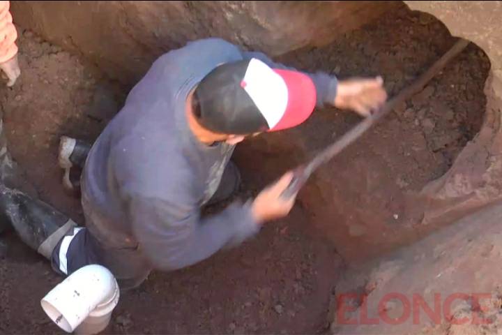 Por reparación de cañería, se ve afectado el servicio de agua potable en un sector de Paraná