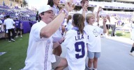 SMU and TCU honor 9-year-old Texas flash flood victim whose parents are alums of the schools