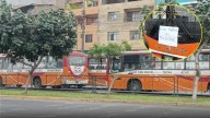 Transportistas realizaron caravana en SJL ante ola de extorsiones: "La visión era llegar al Congreso, pero la PNP lo impidió"