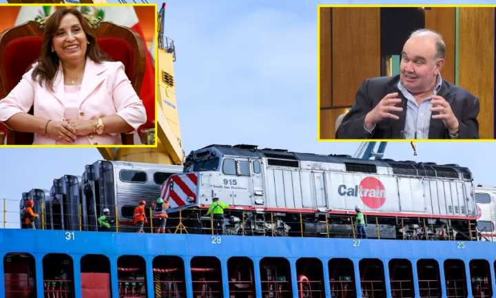 López Aliaga cambia de tono y busca a Boluarte para destrabar el tren postergado