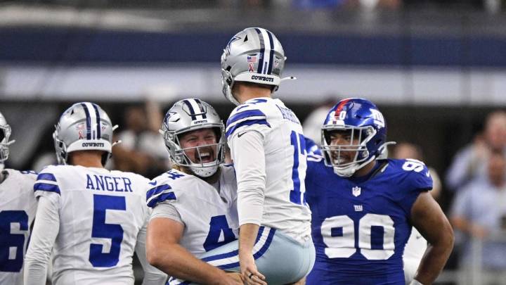 NFL: ¡Dramático! Cowboys ganan 40-37 en tiempo extra ante los Giants