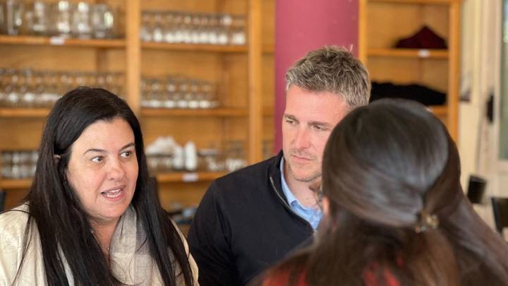 Castellani en Rufino: "El motor productivo y social de la provincia está en nuestras comunidades"