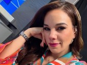 Compañeros de Débora Estrella al borde del llanto lamentan la muerte de la conductora