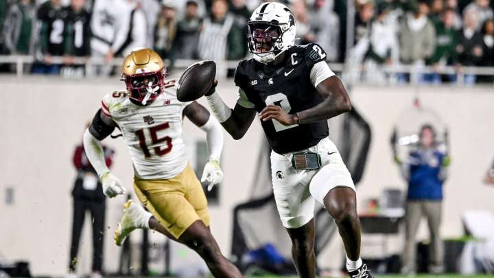 College football highlights: Michigan State 42, Boston College 40