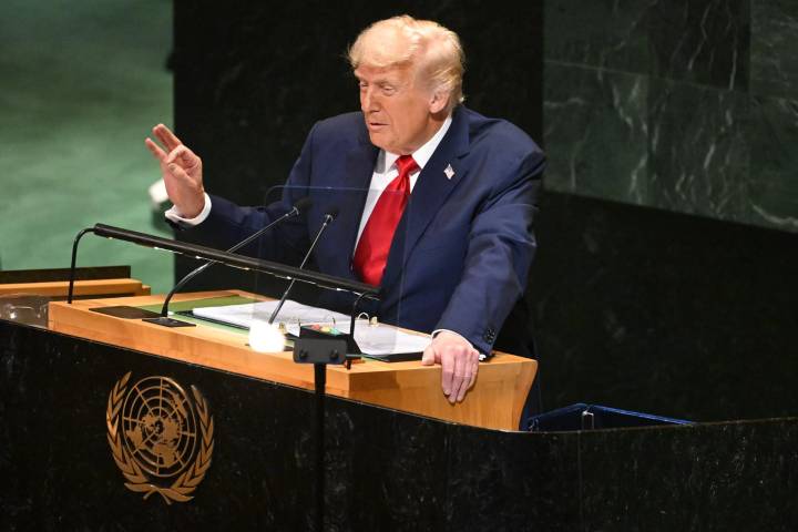 Donald Trump ataca a la ONU en varios frentes desde el estrado de la Asamblea General
