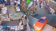 Driver blames brake failure after car crashes through Brockton smoke shop