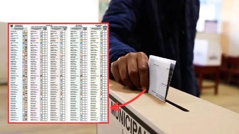 La cédula inédita de las Elecciones 2026: cinco elecciones en una sola hoja
