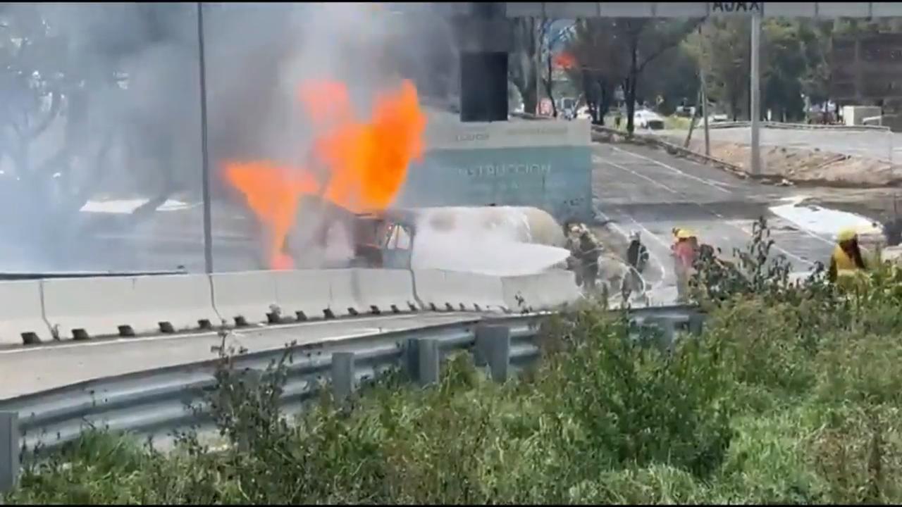 Gas tanker truck explosion on Mexico City highway injures dozens, many with serious burns