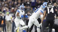 Lions drive 96 yards for a 28-21 lead, scoring on fourth down