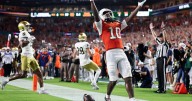 Miami Hurricanes, after blowing 14-point lead, beat Notre Dame in top