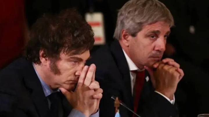 Tras el revés electoral, Milei se reúne con Caputo y su equipo de Economía