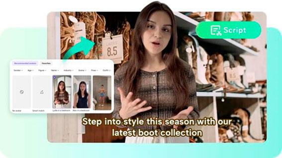 Creador de videos con IA para reformatear anuncios en todas las plataformas al instante