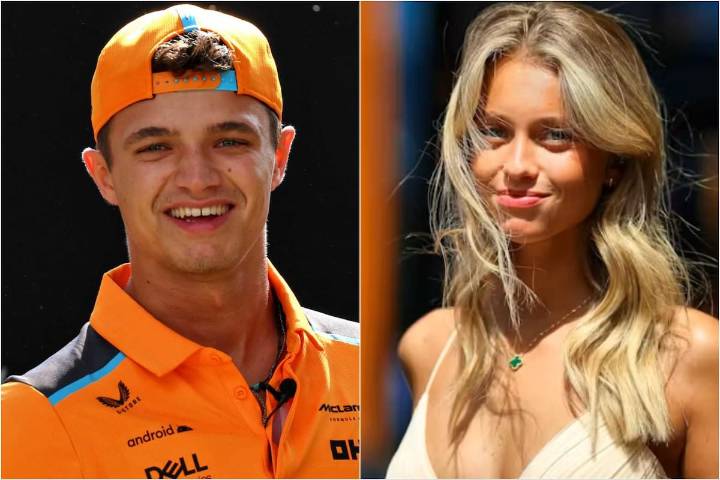 Lando Norris confirmó su romance con Magui Corceiro y contó qué fue lo que más la sedujo de ella