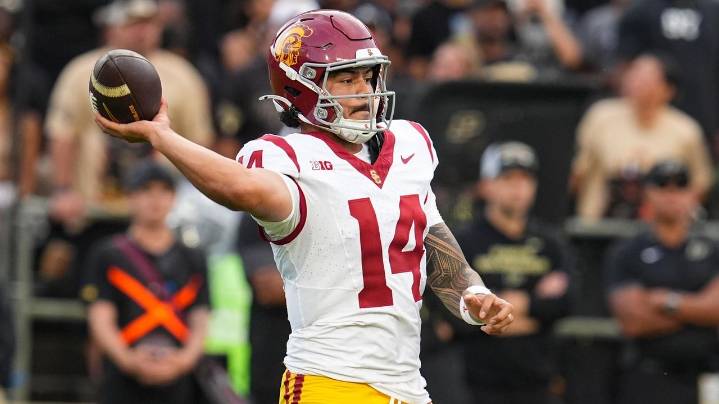 Jayden Maiava is unimpressed by No. 25 USC's prolific offense heading into Michigan State's big test