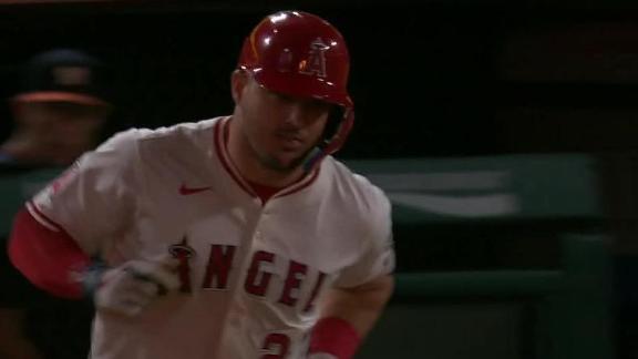 Mike Trout homers twice, and Angels push Astros to brink of playoff...