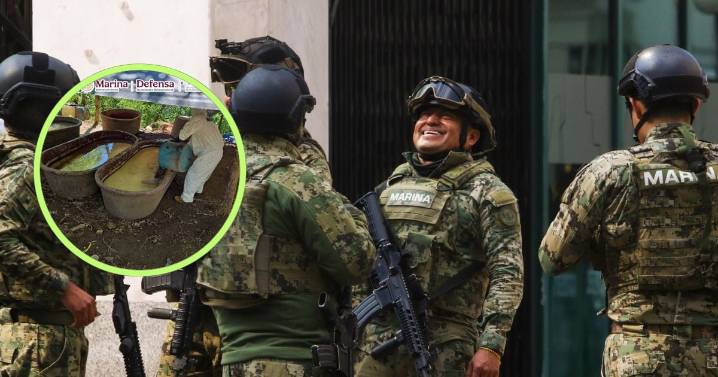 Golpe de 6 millones de pesos al narco, Marina desmantela narcolaboratorios en Durango