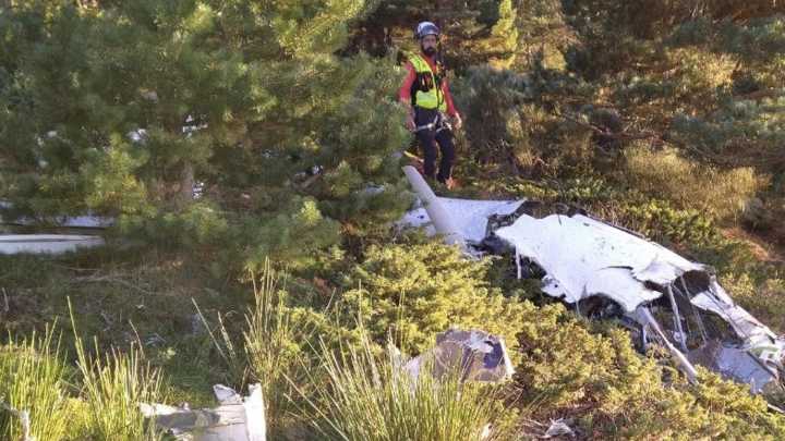 Morre o piloto dun aeroplano sen motor nun accidente en Segovia