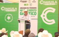 Anuncia Manolo rastros TIF, aumento en subsidio y créditos para ganaderos