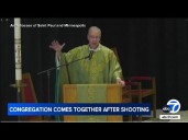 Congregation comes together for first Sunday mass since deadly school shooting