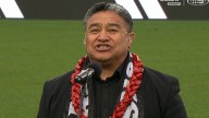 Bledisloe Cup 2025: All Blacks vs Wallabies highlights, New Zealand national anthem video