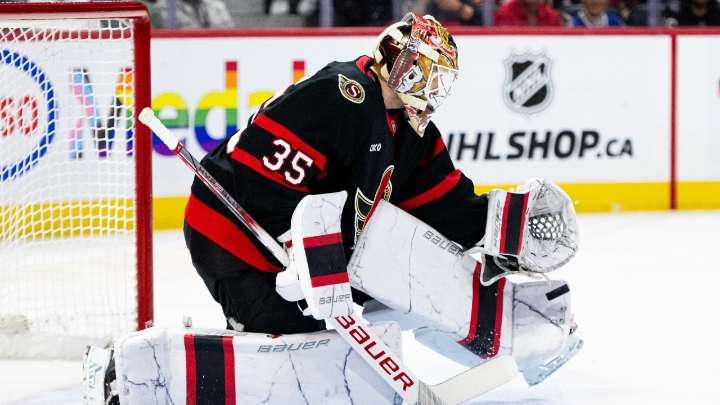 Senators’ Linus Ullmark weighs in on longer OT, goalie interference
