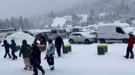 Bariloche, sin clases por la nieve