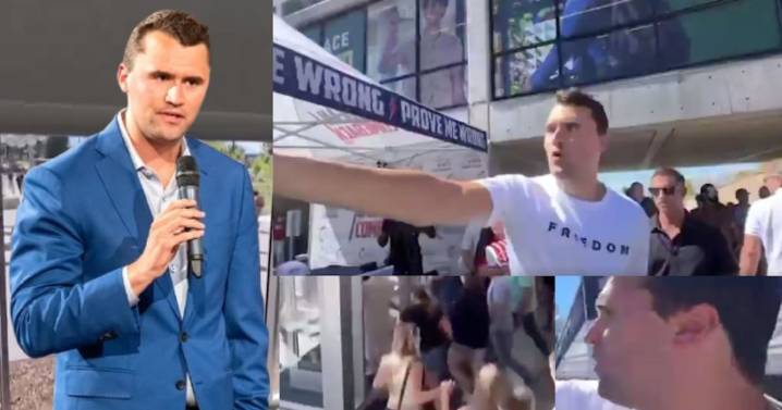 Video: Momentos previos y posteriores al ataque contra Charlie Kirk, el activista que fue baleado en universidad de EE.UU.