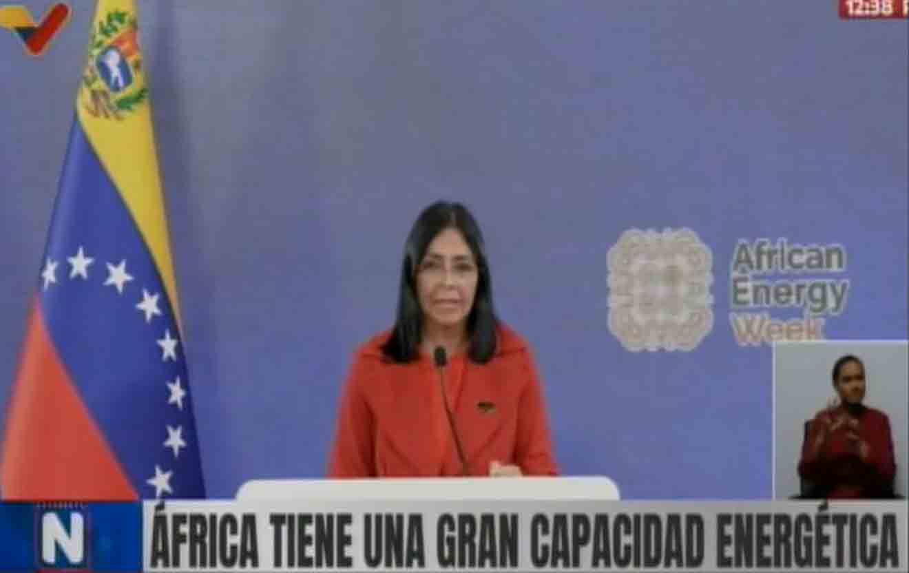 Delcy Rodríguez resalta papel estratégico de África en el futuro energético mundial