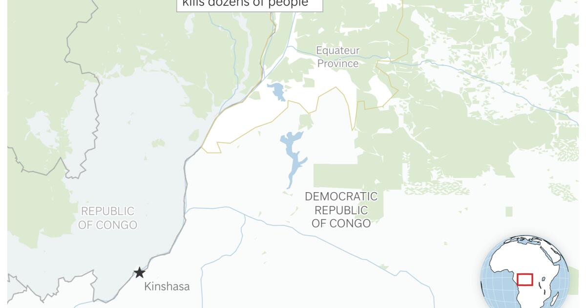 At least 193 passengers killed in two boat accidents in northwestern Congo