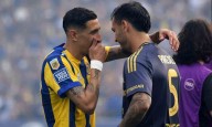 Con un gol olímpico de Di María, Rosario Central y Boca empataron 1