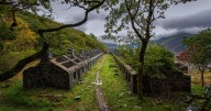 Hiker stumbles across 'abandoned' quarry and makes remarkable discovery