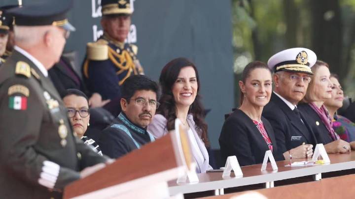 Sheinbaum encabeza homenaje a los Niños Héroes en Chapultepec