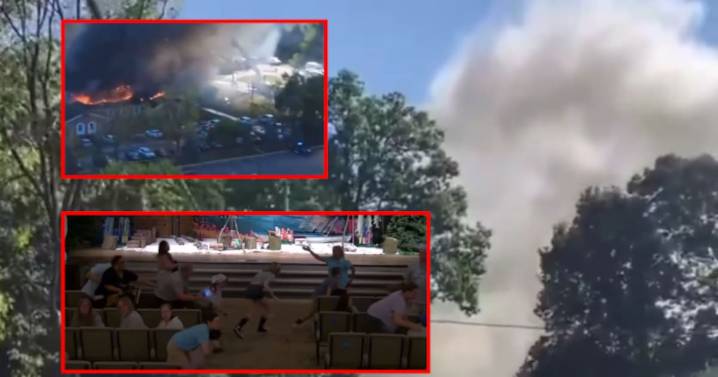 Exmarine provoca masacre en iglesia de Michigan: dos muertos, nueve heridos y un incendio devastador