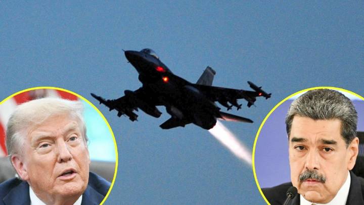 La advertencia de Trump a Venezuela por despliegue de sus aviones: "Si nos ponen en una situación peligrosa, serán derribados"