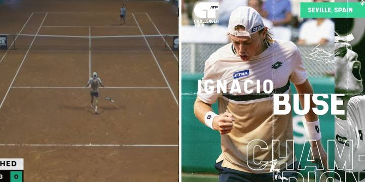 Campeón peruano en España: Ignacio Buse se coronó en el Challenger de Sevilla y alcanza mejor ranking de su carrera