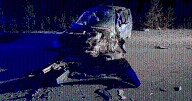 Dos heridos en un fuerte choque entre un auto y un camión sobre la Ruta 40