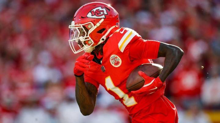 Xavier Worthy injury update: Chiefs WR questionable vs. Giants after returning to practice