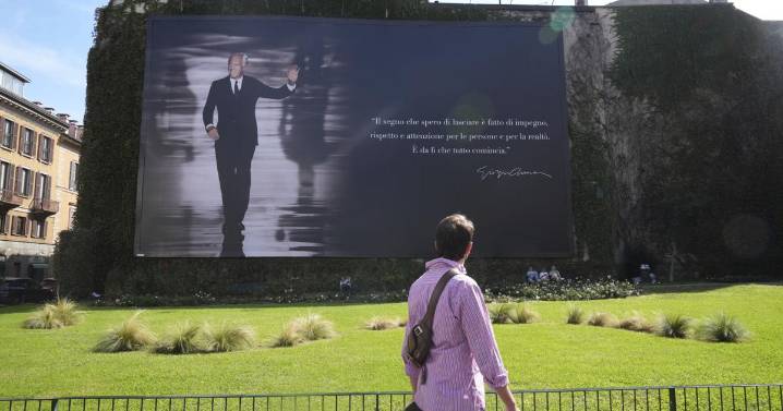 Giorgio Armani's legacy lives on: Final collections to be unveiled at Milan Fashion Week