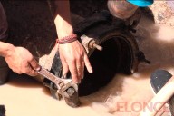 Finalizó reparación de cañería de agua potable en Toscanini y 3 de Febrero