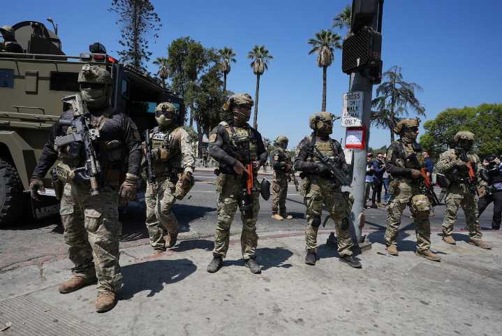 California becomes first state to ban law enforcement face coverings