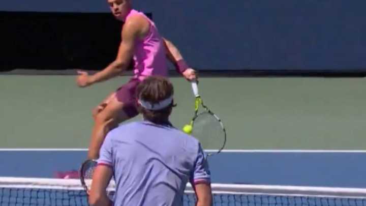 El golpe milagroso de Alcaraz en el US Open que podría ser el punto del año del tenis