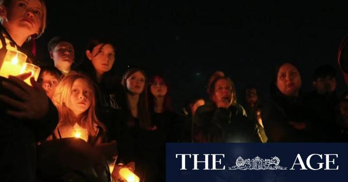 Melbourne machete murder vigil