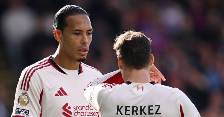 Virgil van Dijk outlines Liverpool 'worry' after challenging Crystal Palace defeat