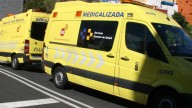 Un motorista, grave tras chocar en Tenerife con una furgoneta que estaba aparcada