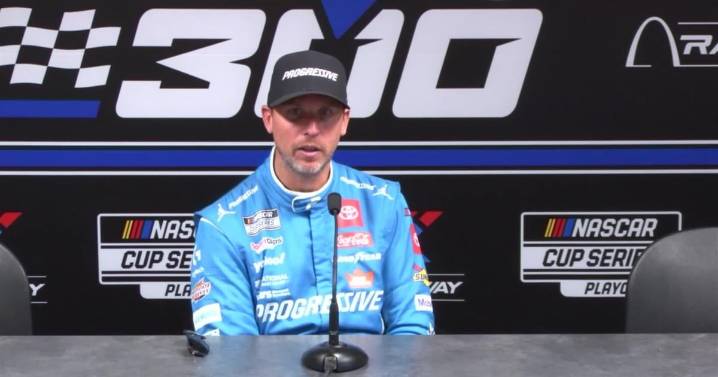 Denny Hamlin on his Metro East NASCAR win, Bill Murray and 'What About Bob?'