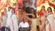 Kajol, Rani Mukerji Get Emotional Remembering Uncle Deb Mukherjee At Durga Puja Pandal