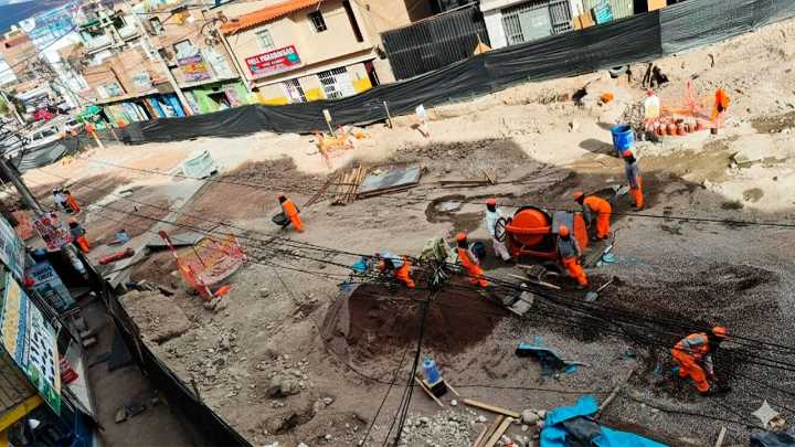 Supervisarán obra del óvalo de la Magdalena tras casi dos meses de paralización