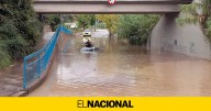 Las tormentas barren Catalunya con más de 100 litros en la zona de Montserrat