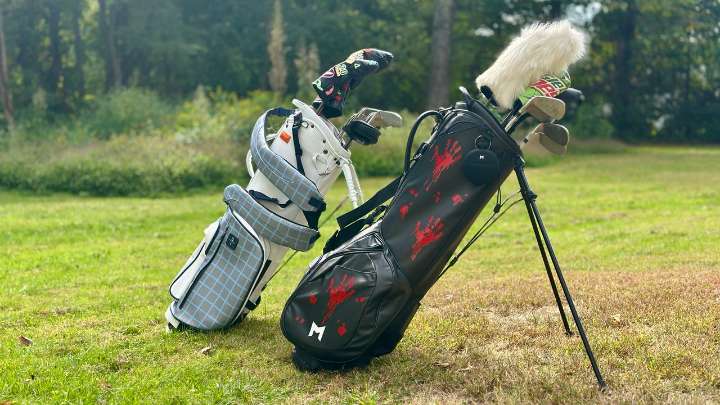 Sick of your golf bag looking boring? I tried two you can customize